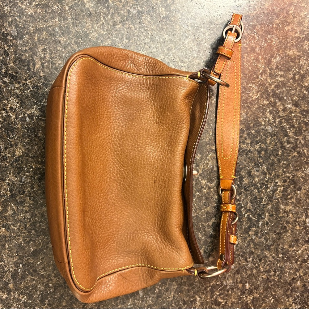 Coach Tan Leather Interior Bag